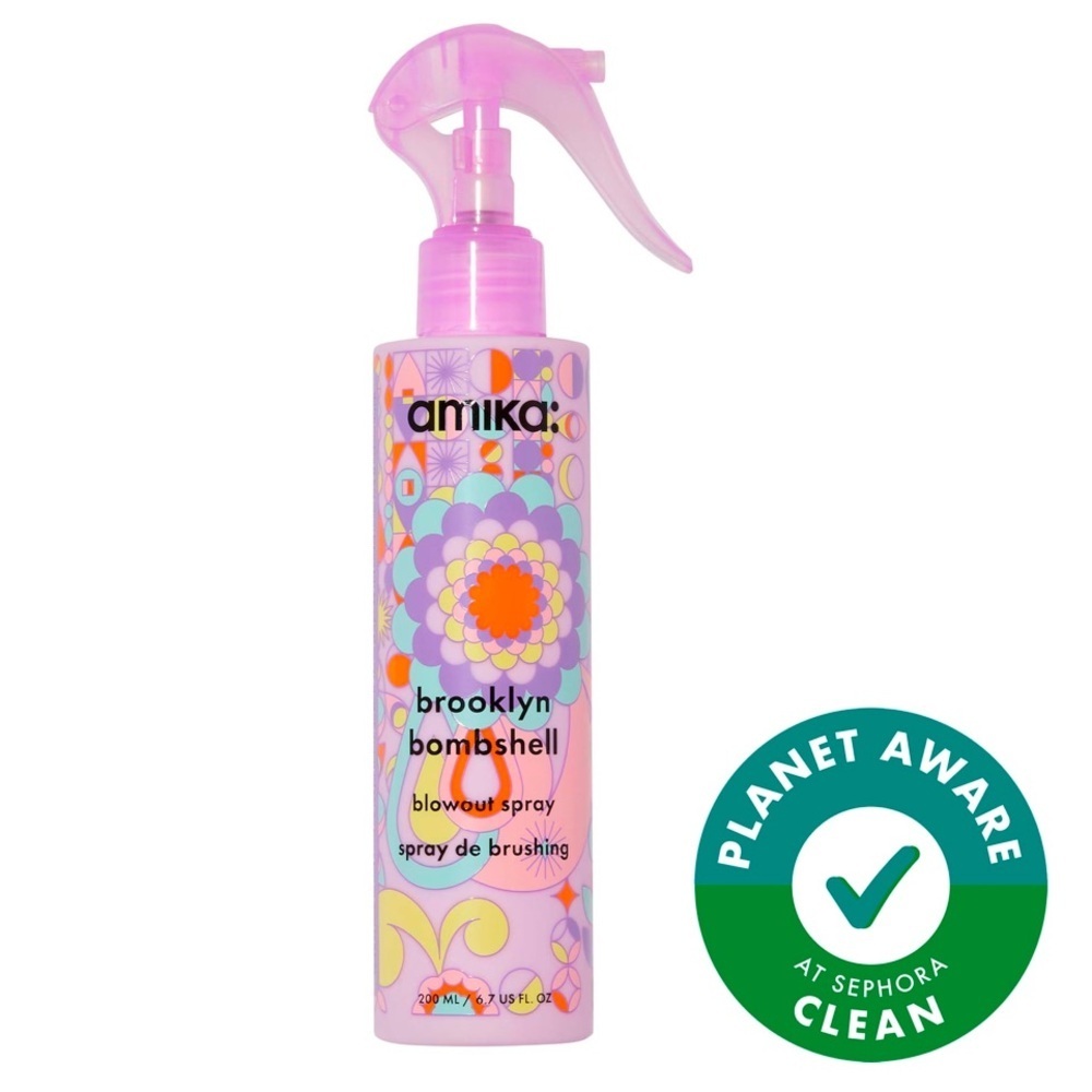 Amika Brooklyn Bombshell Blowout Spray - Pink
